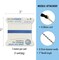 Griffin Nylon Bead Cord Perlseide – Size 0 (0.30mm) – 2 Meters per Card – Stainless Steel Needle Attached – for Knotting Pearls, Gemstones, Crystals and Beads